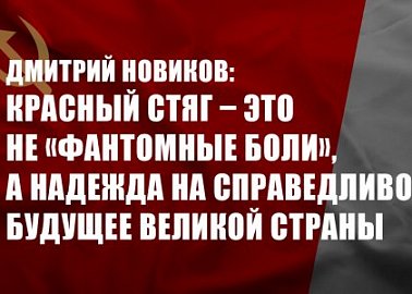 Дмитрий Новиков на заседании Государственной Думы: Красный стяг – это не «фантомные боли», а надежда на справедливое будущее великой страны