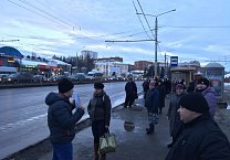 Новый формат агитации в Туле Новый формат агитации в Туле