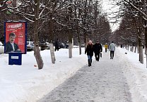 В Тульской области все больше наглядной агитации за Грудинина