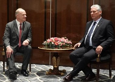 Мигель Диас-Канель и Геннадий Зюганов обсудили вопросы укрепления связей между Кубой и Россией