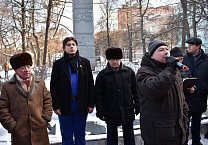 Тульский обком провёл массовый митинг в честь 100-летия Красной Армии Тульский обком провёл массовый митинг в честь 100-летия Красной Армии