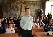 Тульский обком КПРФ организовал для кимовских школьников телемост со знаменитым полярником Виктором Боярским