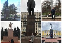 Празднование 104-й годовщины Великого Октября в Тульской области