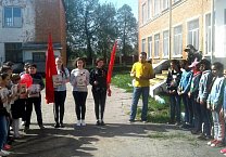 Пионеры и коммунисты провели в Богородицке праздничное мероприятие в честь Дня Победы