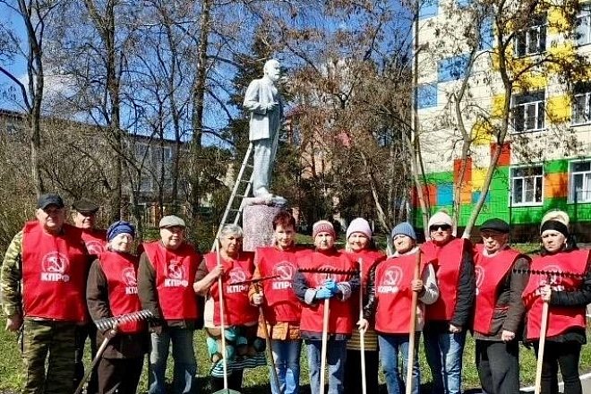 В Тульской области прошли праздничные мероприятия в ознаменование 156-й годовщины со дня рождения В.И. Ленина