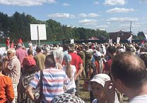Олег Лебедев выступил на экологическом митинге во Владимирской области
