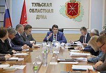 Под председательством Алексея Лебедева в Тульской областной Думе состоялся Комитет по местному самоуправлению