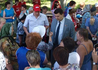 Экологический митинг в Богородицком районе.