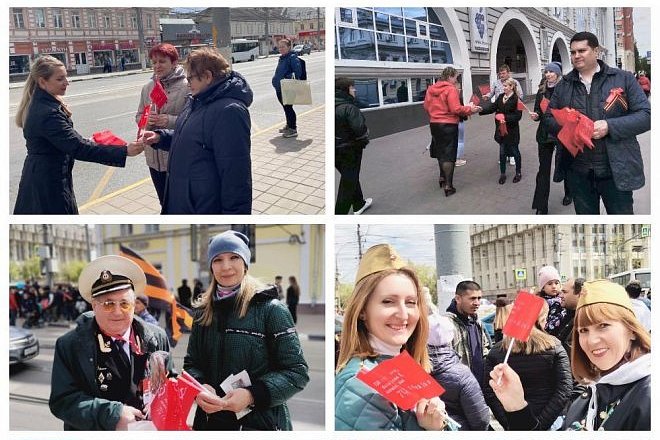 Тульские коммунисты провели серию мероприятий, посвящённых празднованию Великого Дня Победы