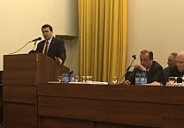 Олег Лебедев выступил на съезде российских рыбоводов