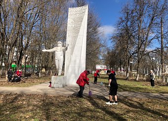 Субботник в честь Дня космонавтики Субботник в честь Дня космонавтики