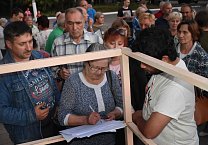 В Болохово прошел митинг против антинародной пенсионной «реформы»