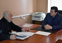 Олег Лебедев и Татьяна Косарева провели прием в Туле