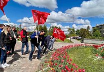 Тульские коммунисты провели автопробег в честь Дня Победы