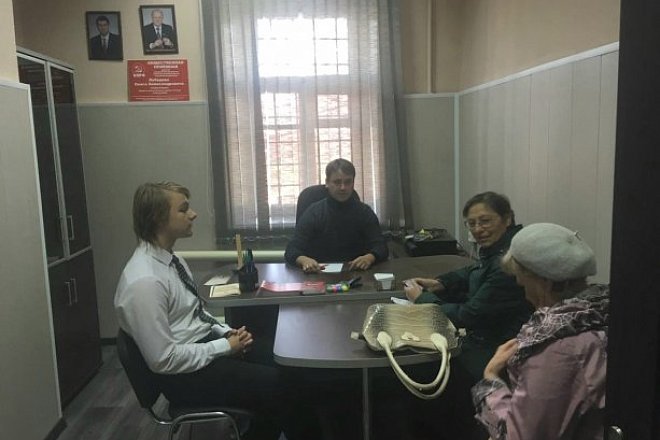 Алексей Носов провел свой первый депутатский прием