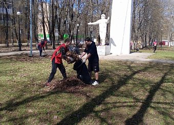 Субботник в честь Дня космонавтики Субботник в честь Дня космонавтики