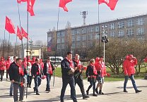 Тульские коммунисты приняли эстафету союзного антифашистского патриотического проекта "Наша Великая Родина"